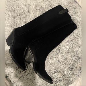 Black Velvet Givenchy Boots